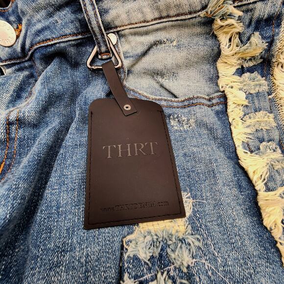 THRT DENIM-LUCAS-STRAIGHT LEG JEANS SIZE 40 - Picture 11 of 15